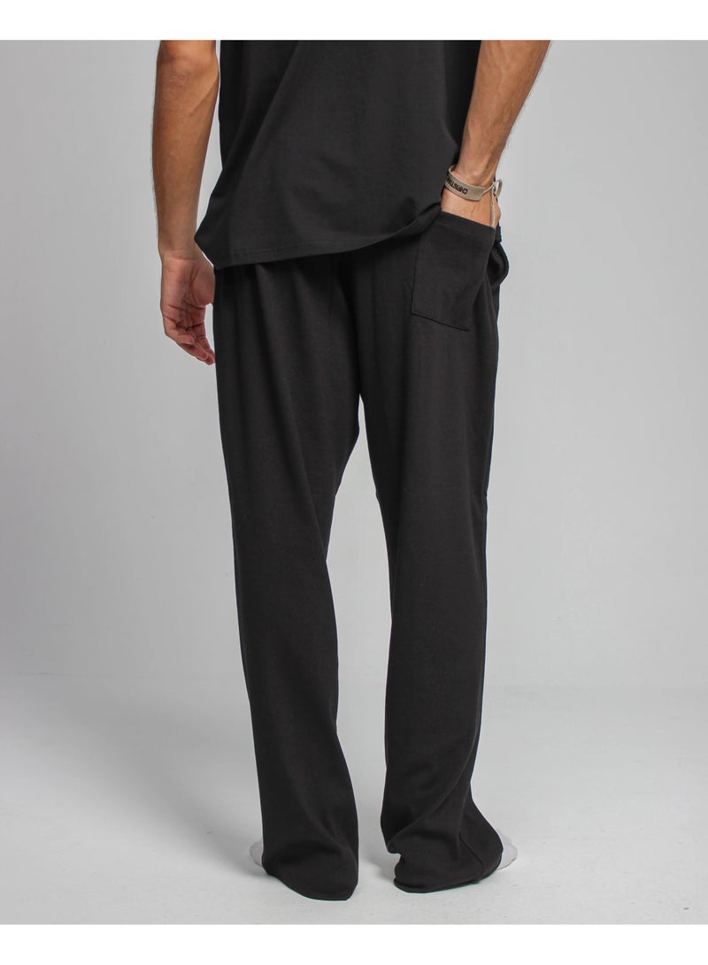Basic Look Ribbed Pants - Image 2